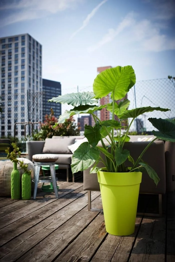 Elho Loft Urban Round High 35 Antraciet - Afbeelding 2