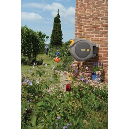 Hozelock Auto Reel Wandslangbox 20 Meter Grijs - Afbeelding 2
