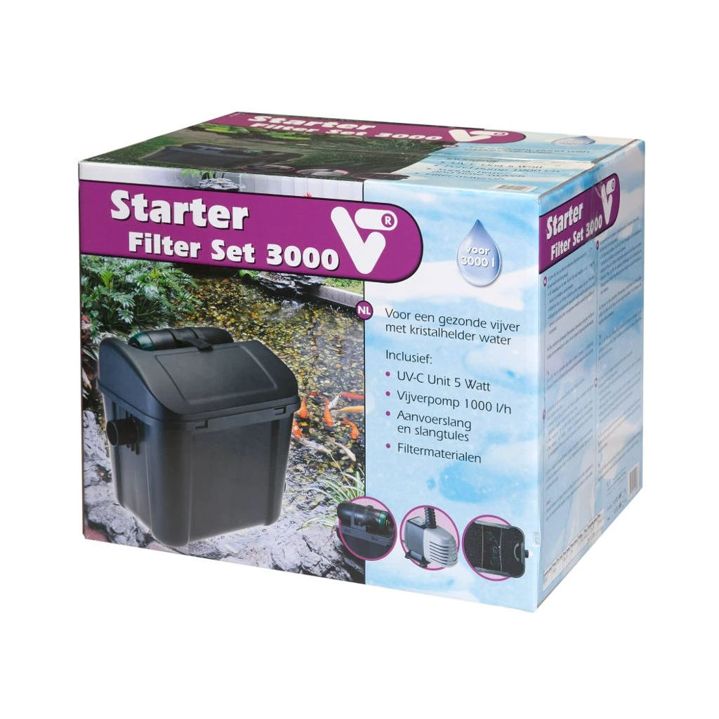Vijvertechniek Starter Filter Set 3000 - Afbeelding 2